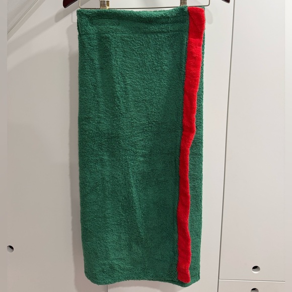 La Veste Green Pareo Terry Skirt - L - Picture 3 of 9